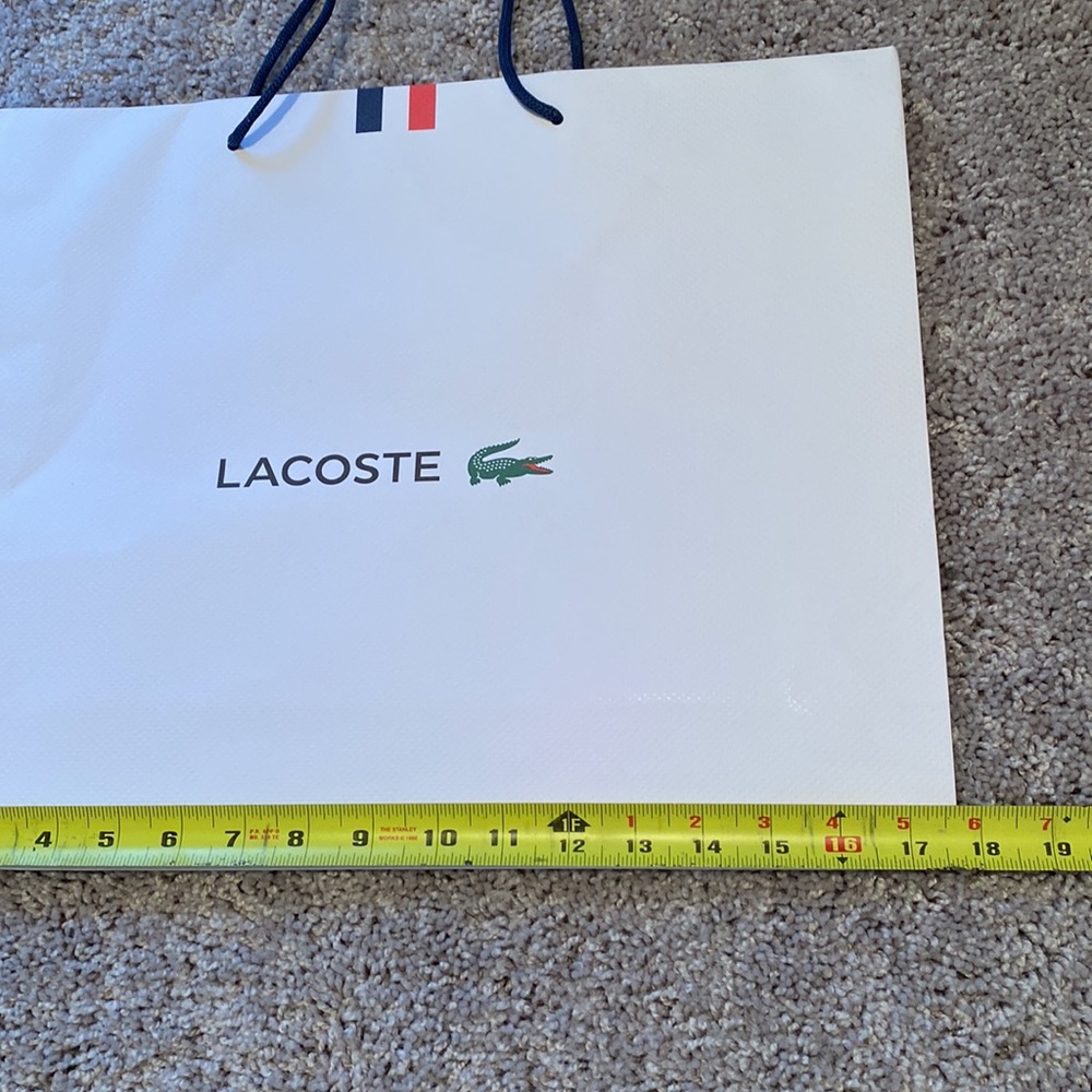 Lacoste Empty Shopping Bag - Picture 5 of 7